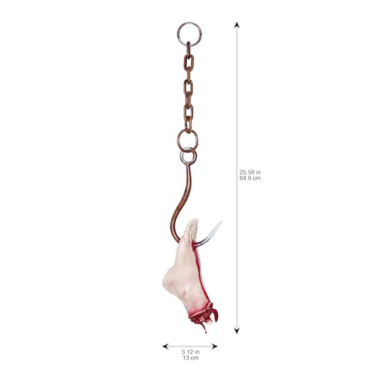 25" Foot on Hook with Chain by Ashland®